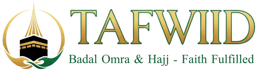 tafwiid logo for omra hajj badal